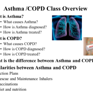 Asthma COPD class overview
