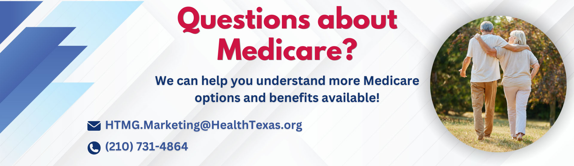 Questions about medicare web banner