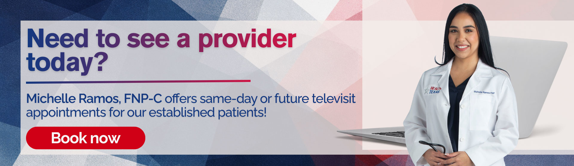 see a HealthTexas provider today