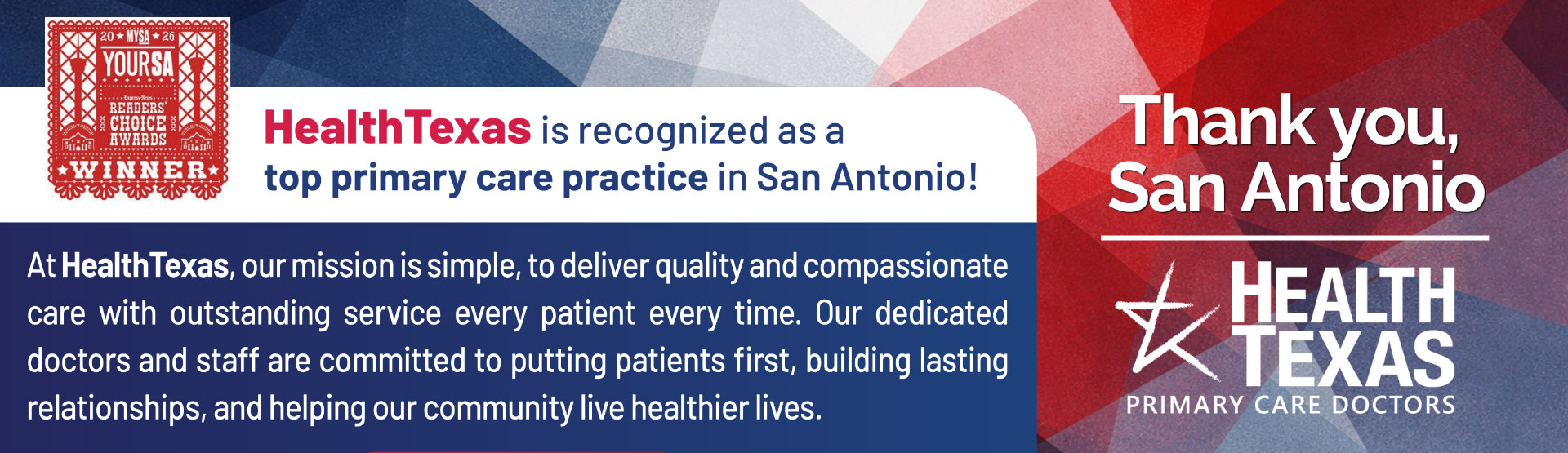 healthtexas offers top primary care